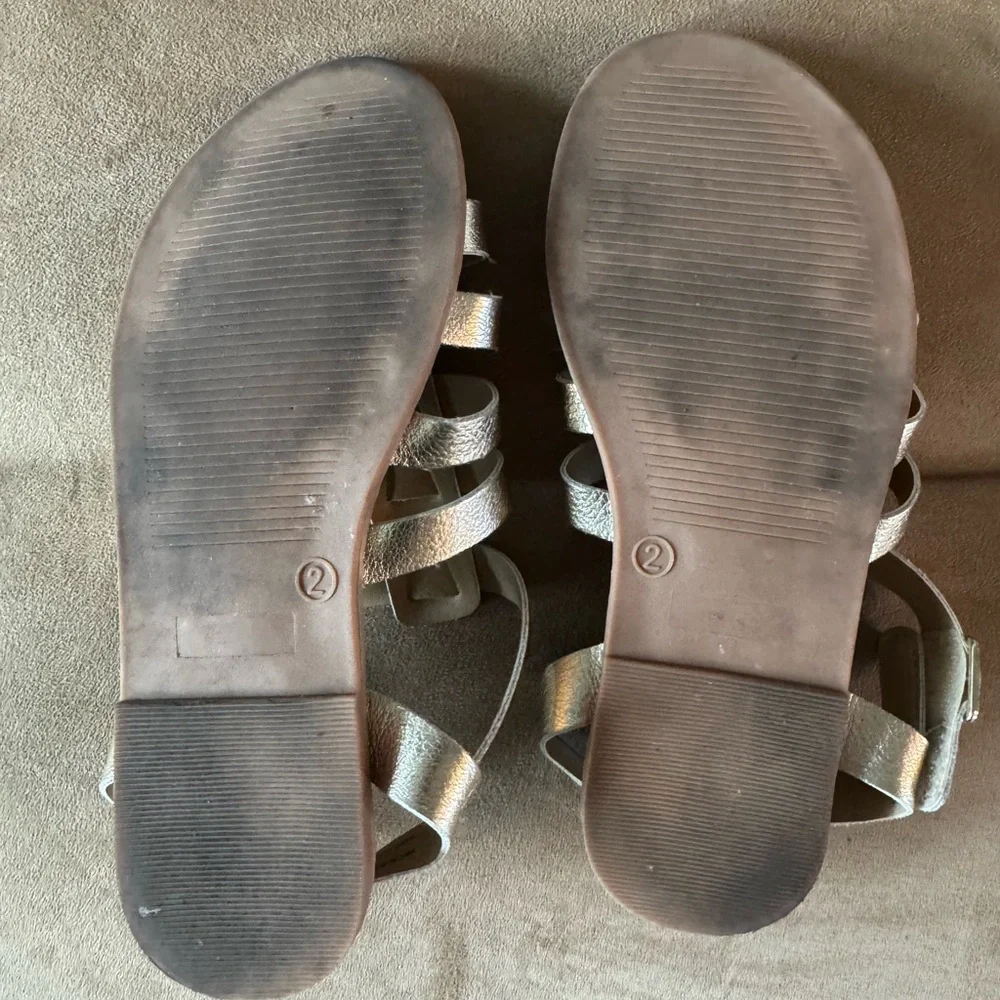 GAP Kids Gold Strappy Sandals